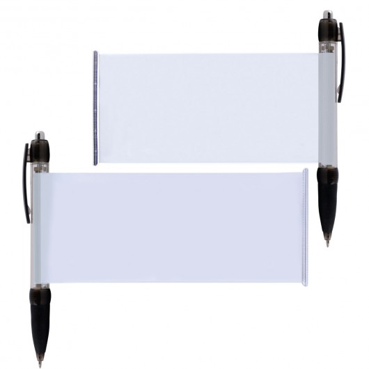 Strasbourg Banner Pen Transparent Black
